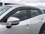 Luxury Weather Shields for Mazda CX3 CX-3 2015-Onwards