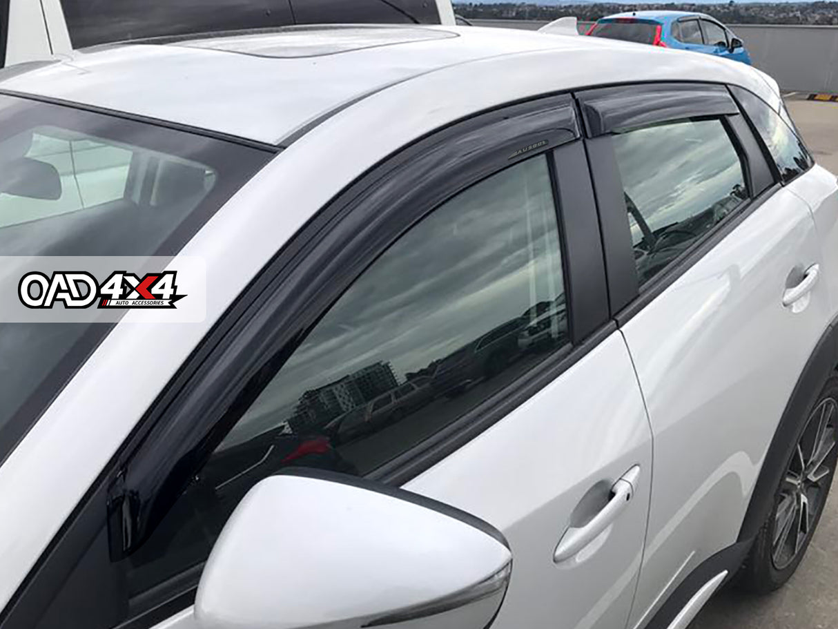 Luxury Weather Shields for Mazda CX3 CX-3 2015-Onwards