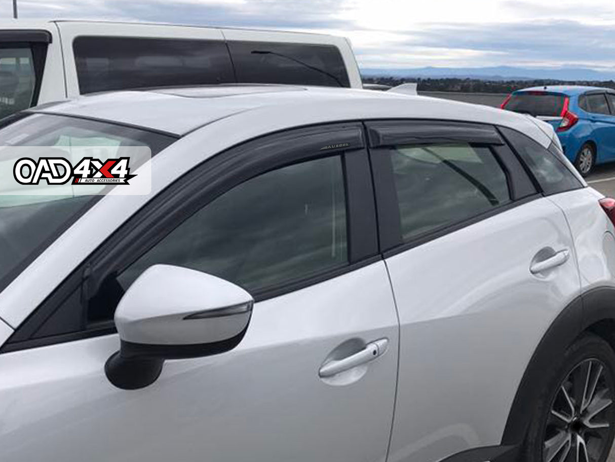 Luxury Weather Shields for Mazda CX3 CX-3 2015-Onwards