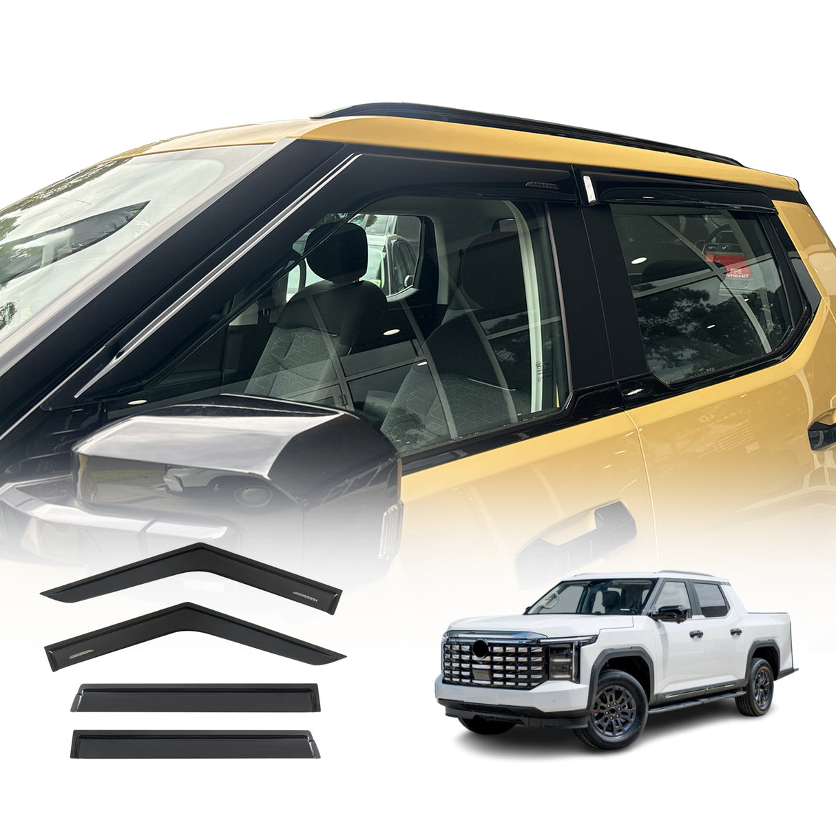 Weather Shields for MG MGU9 2025-Onwards