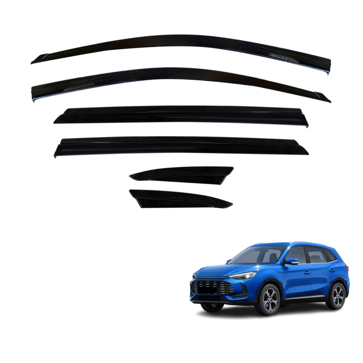 Injection Weather Shields for MG ZS 2024-Onwards 6PCS