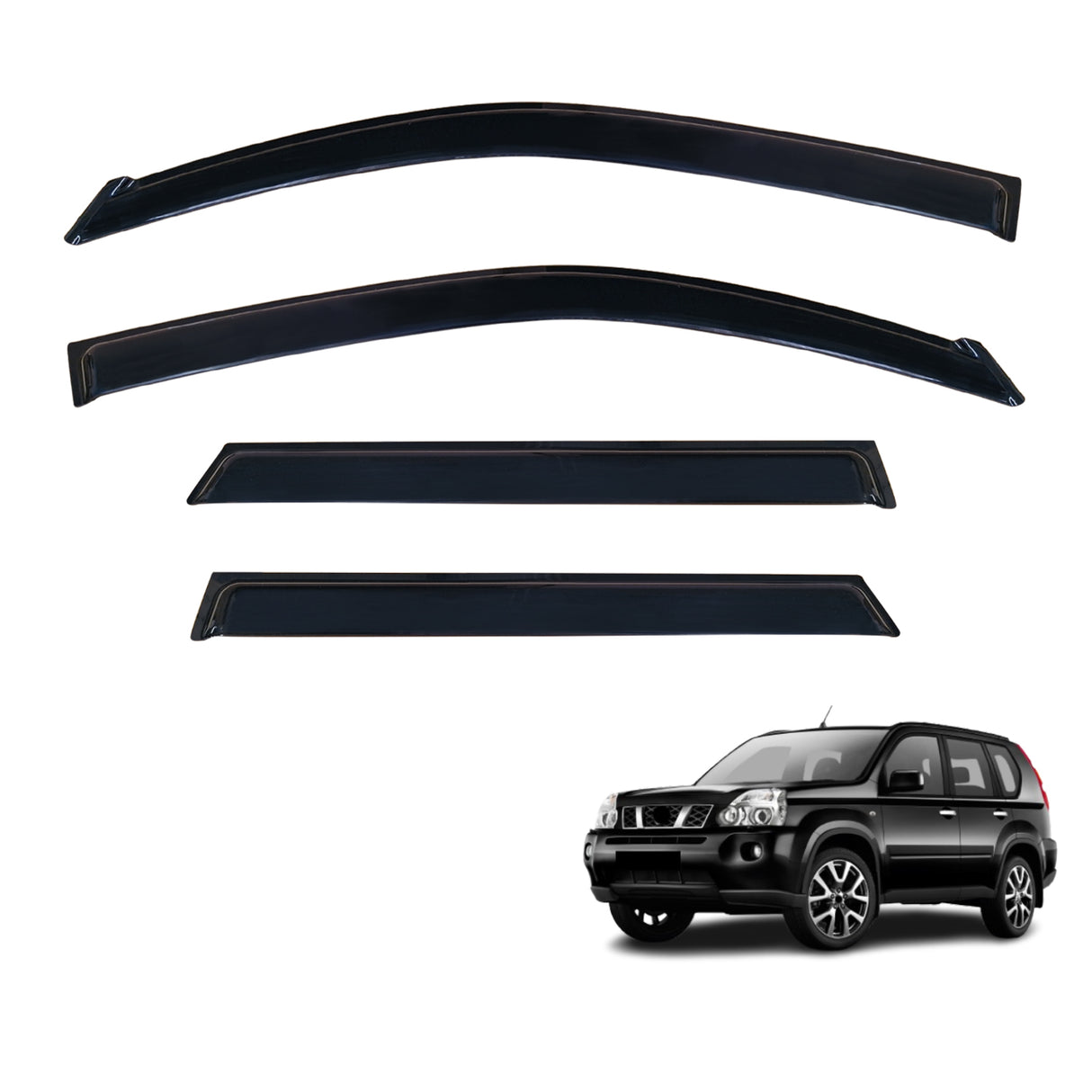 Luxury Weather Shields for Nissan X-Trail T31 2007-2013