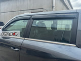 Luxury Weather Shields for KGM SsangYong Musso 2018-Onwards