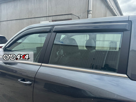 Luxury Weather Shields for KGM SsangYong Musso 2018-Onwards
