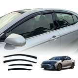 Luxury Weather Shields for Toyota Camry 2024-Onwards