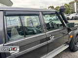 Weather Shields for Toyota Land Cruiser 70 76 79 Series 2007-Onwards