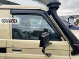 Weather Shields for Toyota Land Cruiser 70 76 78 79 Series 2007-Onwards 2PCS