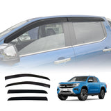 Injection Weather Shields for Volkswagen Amarok Next-Gen Dual Cab NF Series 2023-Onwards