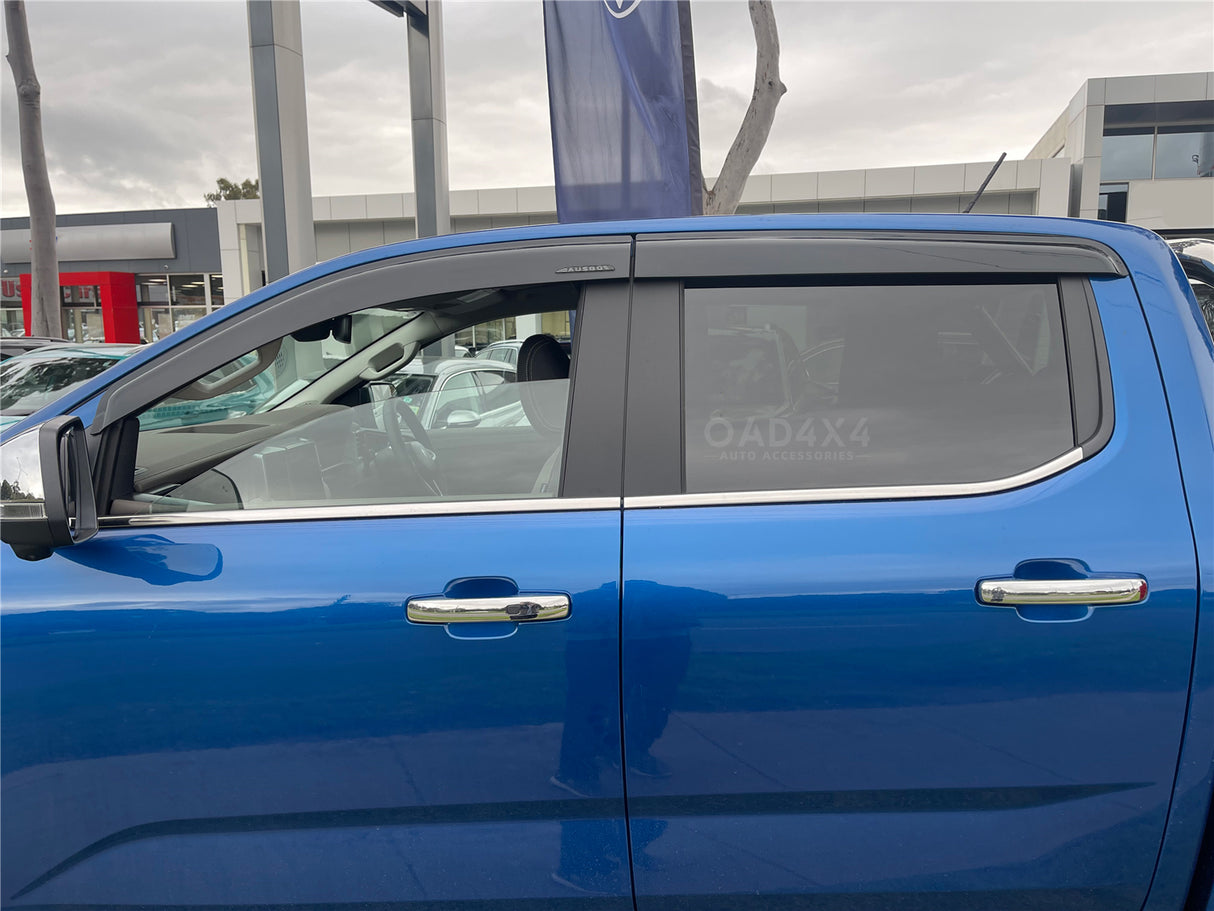 Injection Weather Shields for Volkswagen Amarok Next-Gen Dual Cab NF Series 2023-Onwards