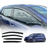 Luxury Weather Shields for Volkswagen Golf 7 Gen  MK7 MK7.5 2013-2020