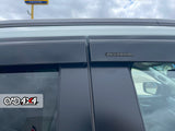 Injection Weather Shields for ISUZU MU-X MUX 2021-Onwards