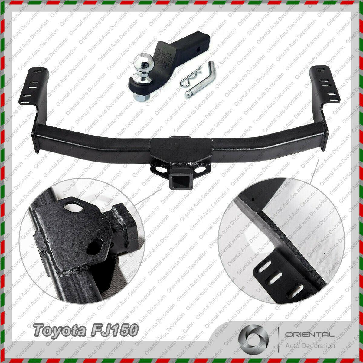 Heavy Duty 2" Tow Bar Tongue + Tow Ball for Toyota Land Cruiser Prado 150 2010-2014 Pick Up Only